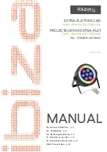 Предварительный просмотр 1 страницы Ibiza THINPAR-LED-RING Manual