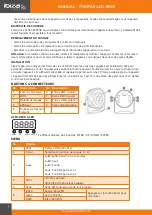 Предварительный просмотр 6 страницы Ibiza THINPAR-LED-RING Manual