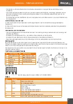 Предварительный просмотр 9 страницы Ibiza THINPAR-LED-RING Manual