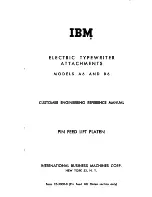 Предварительный просмотр 427 страницы IBM 01 Maintenance Manual