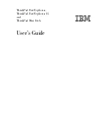 IBM 02K8668 - ThinkPad Port Replicator User Manual preview