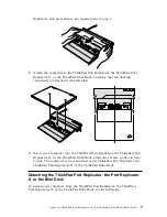 Preview for 15 page of IBM 02K8668 - ThinkPad Port Replicator User Manual