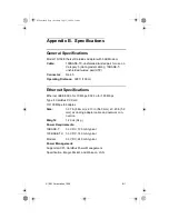 Предварительный просмотр 47 страницы IBM 10/100 EtherJet CardBus Adapter with 56K Modem Installation And User Manual