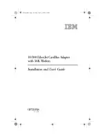 IBM 10/100 EtherJet CardBus Adapter with 56K... Installation And User Manual предпросмотр