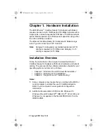 Предварительный просмотр 13 страницы IBM 10/100 EtherJet CardBus Ready Port Adapter with 56K Modem Installation And Planning Manual