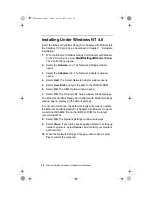 Предварительный просмотр 30 страницы IBM 10/100 EtherJet CardBus Ready Port Adapter with 56K Modem Installation And Planning Manual