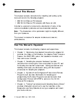 Preview for 11 page of IBM 10/100 EtherJet Installation And User Manual