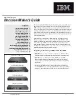 Preview for 1 page of IBM 1x8 console switch Decision Maker'S Manual