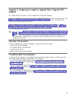 Preview for 15 page of IBM 2 Gigabit Fibre Channel PCI-X Adapter 5704 Installation And Using Manual