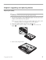 Предварительный просмотр 37 страницы IBM 200757U - ThinkPad T60 2007 Service And Troubleshooting Manual