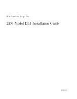 Preview for 3 page of IBM 2104 DL1 Installation Manual