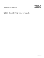 Preview for 3 page of IBM 2109 Model M12 User Manual