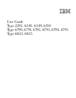 IBM 2292 User Manual preview