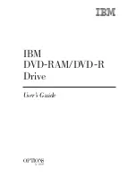 Предварительный просмотр 1 страницы IBM 22P6960 User Manual