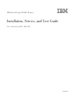 Предварительный просмотр 3 страницы IBM 2498B24 - System Storage SAN24B-4 Switch Installation, Service And User Manual