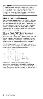 Preview for 8 page of IBM 2609 Hardware Maintenance Manual