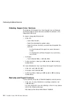 Preview for 138 page of IBM 2621483 - ThinkPad i Series 1400 2621 User Manual