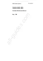 Preview for 1 page of IBM 2635 Hardware Maintenance Manual