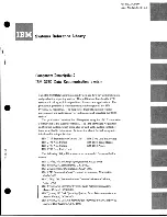 Preview for 1 page of IBM 2790 Manual