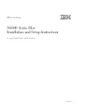 IBM 2858-A10 Installation And Setup Instructions preview