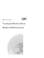 Preview for 1 page of IBM 300PL (Dutch) Software Manual