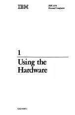 Preview for 4 page of IBM 3270 Hardware User'S Manual