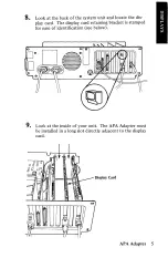 Предварительный просмотр 9 страницы IBM 3270 Option Instructions