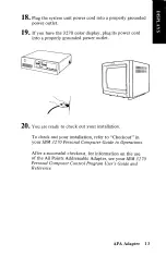 Preview for 17 page of IBM 3270 Option Instructions