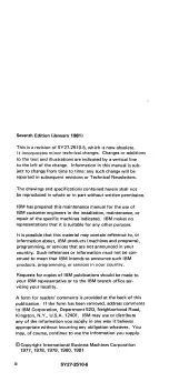 Preview for 2 page of IBM 3278 Maintenance Information