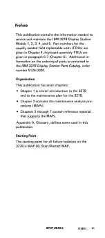 Preview for 3 page of IBM 3278 Maintenance Information