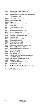 Preview for 6 page of IBM 3278 Maintenance Information