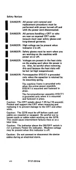 Preview for 8 page of IBM 3278 Maintenance Information