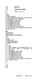 Preview for 77 page of IBM 3278 Maintenance Information