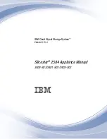 IBM 3401-S03 Appliance Operation Manual предпросмотр