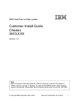 IBM 3453 Series Customer Install Manual preview