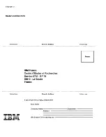 Предварительный просмотр 87 страницы IBM 3745-130 Installation Manual