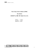 Preview for 1 page of IBM 3745 21A Installation Instructions Manual