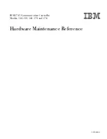 Preview for 3 page of IBM 3745 Series Hardware Maintenance Reference