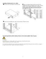 Preview for 9 page of IBM 3U Extend Run Operation And Setup Manual