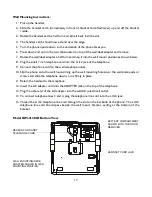 Preview for 17 page of IBM 4 LINE TELEPHONE WITH CALLER ID -412CID Installation And Operation Manual