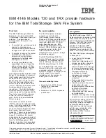 IBM 4146 T30 Manual preview