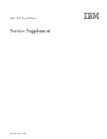 Preview for 3 page of IBM 4610 - Kxx Service Supplement Manual