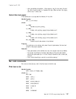 Предварительный просмотр 169 страницы IBM 4610-TM6 - SureMark Printer TM6 Two-color Thermal Transfer User Manual