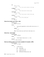 Предварительный просмотр 176 страницы IBM 4610-TM6 - SureMark Printer TM6 Two-color Thermal... User Manual