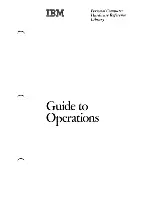 Предварительный просмотр 3 страницы IBM 5150 Manual To Operations