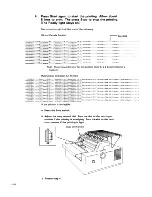 Предварительный просмотр 20 страницы IBM 5256 User And Setup Manual