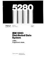 Предварительный просмотр 2 страницы IBM 5280 Programmer'S Manual