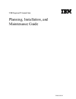 Предварительный просмотр 1 страницы IBM 5500-01E Operational, Installation, And Maintenance Manual