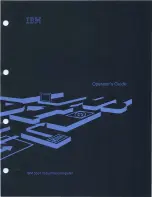 IBM 5531 Operator'S Manual preview