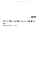 IBM 55PUS8118 SCSI-2 Installation Manual preview